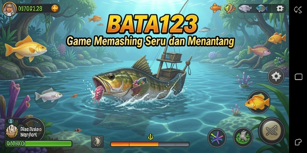 Gameplay menarik dari BATA123 dengan berbagai jenis ikan.